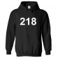 Player 218 Game Hoodie